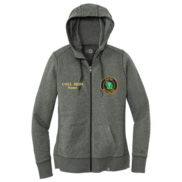 GBM&KC  - Fleece Full Zip Hooded Sweatshirt - Women's French Terry Full Zip Hoodie Thumbnail
