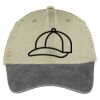 Two Tone Pigment Dyed Cap Thumbnail