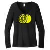 Women's Long Sleeve V Neck Tee Thumbnail