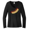 Women's Long Sleeve V Neck Tee Thumbnail
