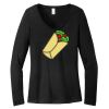 Women's Long Sleeve V Neck Tee Thumbnail