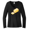 Women's Long Sleeve V Neck Tee Thumbnail