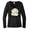 Women's Long Sleeve V Neck Tee Thumbnail
