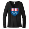 Women's Long Sleeve V Neck Tee Thumbnail